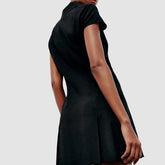 Black Polo Short Dress